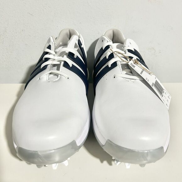 Adidas Tour360 24 “White Collegiate Navy” Men’s Size 9.5 Cushioned Golf Shoes main image 9